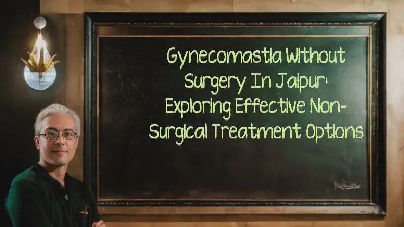 Featured image of post Gynecomastia Without Surgery in Jaipur: Exploring Effective Non-Surgical Treatment Options