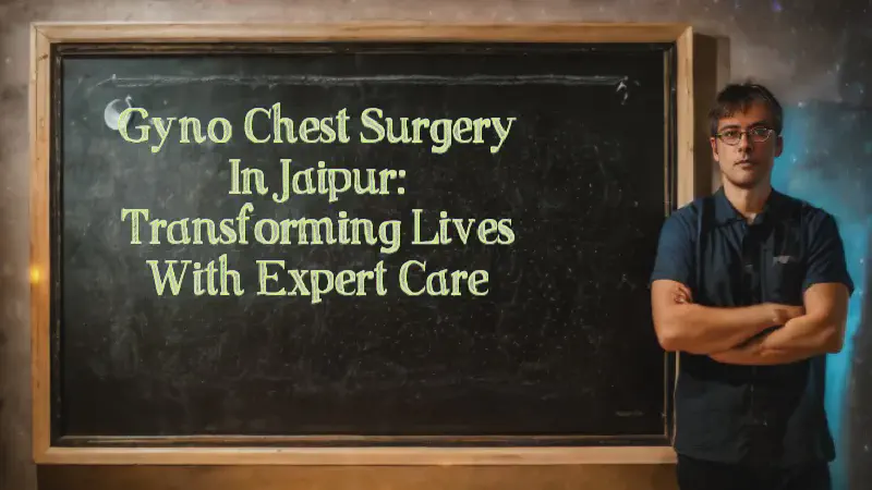 Featured image of post Gyno Chest Surgery in Jaipur: Transforming Lives with Expert Care