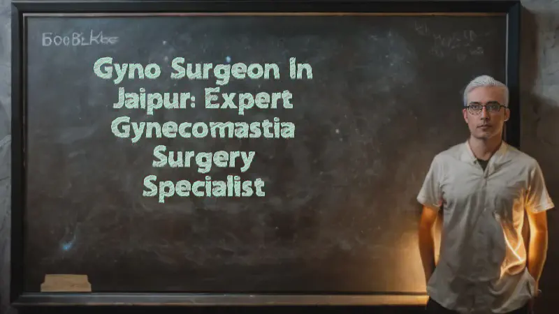 Featured image of post Gyno Surgeon in Jaipur: Expert Gynecomastia Surgery Specialist