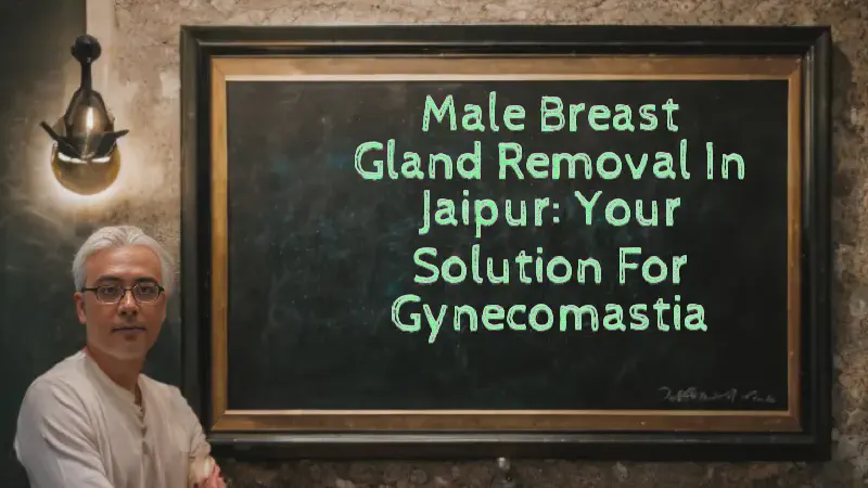 Featured image of post Male Breast Gland Removal in Jaipur: Your Solution for Gynecomastia