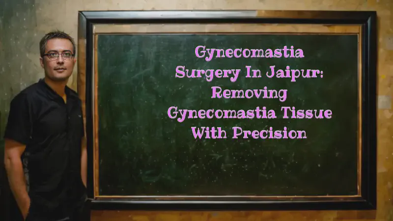 Featured image of post Gynecomastia Surgery in Jaipur: Removing Gynecomastia Tissue with Precision