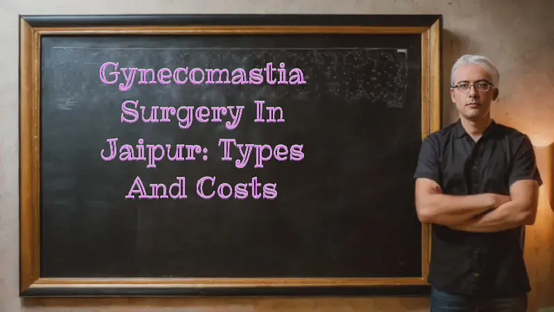 Featured image of post Gynecomastia Surgery in Jaipur: Types and Costs